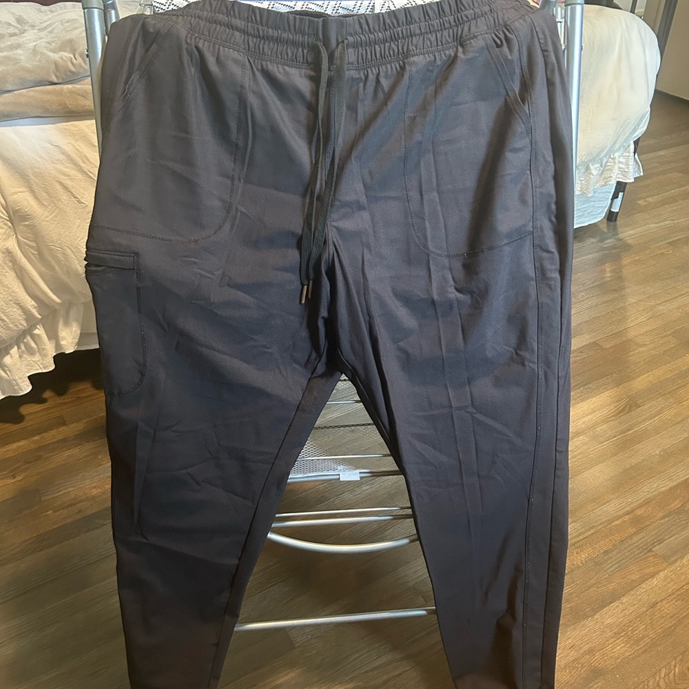 Cherokee Black Jogger Infinity Scrub Pants